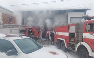 Foto: RTV Sana / Požar u objektu