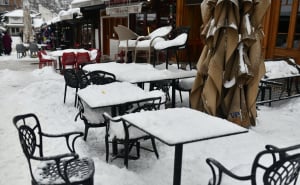 Foto: A. K. / Radiosarajevo.ba / Baščaršija pod snijegom