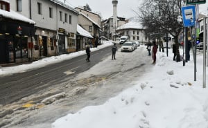 Foto: A. K. / Radiosarajevo.ba / Baščaršija pod snijegom