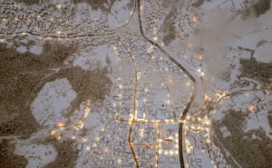 Foto: Boris Trogrančić / Pogled iz zraka na Fojnicu