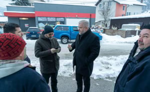 Foto: Općina Vogošća / Čišćenje snijega u Vogošći