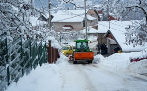 Foto: Općina Vogošća / Čišćenje snijega u Vogošći