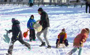 Foto: Dž.K. / Radiosarajevo.ba / Sankanje na Mojmilu