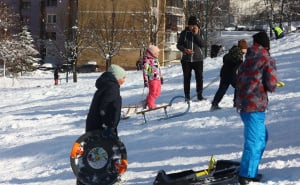 Foto: Dž.K. / Radiosarajevo.ba / Sankanje na Mojmilu