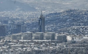Foto: A. K. / Radiosarajevo.ba / Snijeg prekrio Sarajevo