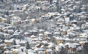 Foto: A. K. / Radiosarajevo.ba / Snijeg prekrio Sarajevo