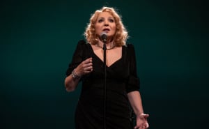 Foto: NPS / Predstava "Marlene Dietrich: pet tačaka optužnice"