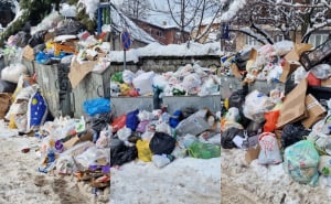 Foto: Kolaž/Radiosarajevo.ba / Otpad razbacan po ulicama Sarajeva