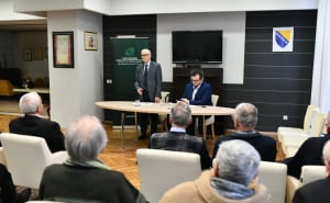 Foto: A.K./Radiosarajevo.ba / Javna tribina 'Svesrpski sabor - udar na ustavni poredak BiH'