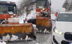 Foto: Screenshot / Bljesak.info / Sudar Grtalice i BMW-a