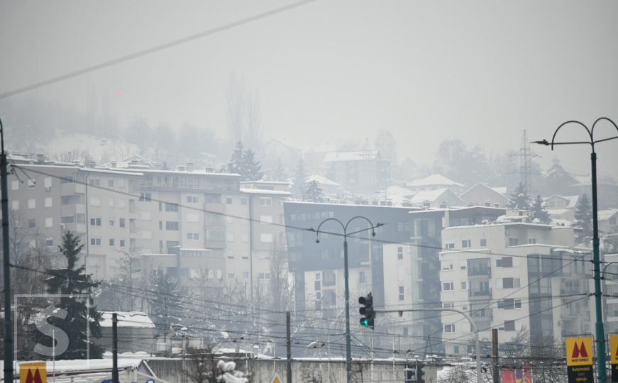 Zagađen zrak u Sarajevu