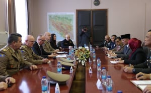 Foto: A. K. / Radiosarajevo.ba / Helez dočekao ministra odbrane Indonezije
