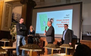 FOTO: Privatni album / Jasmin Agić na dodjeli nagrade u Zagrebu