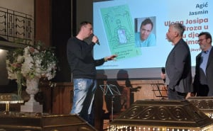 FOTO: Privatni album / Jasmin Agić na dodjeli nagrade u Zagrebu