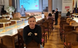 FOTO: Privatni album / Jasmin Agić na dodjeli nagrade u Zagrebu