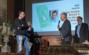 FOTO: Privatni album / Jasmin Agić na dodjeli nagrade u Zagrebu