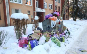 Foto: Dž. K. / Radiosarajevo.ba / Smeće u Sarajevu