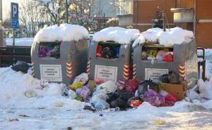 Foto: Dž. K. / Radiosarajevo.ba / Smeće u Sarajevu