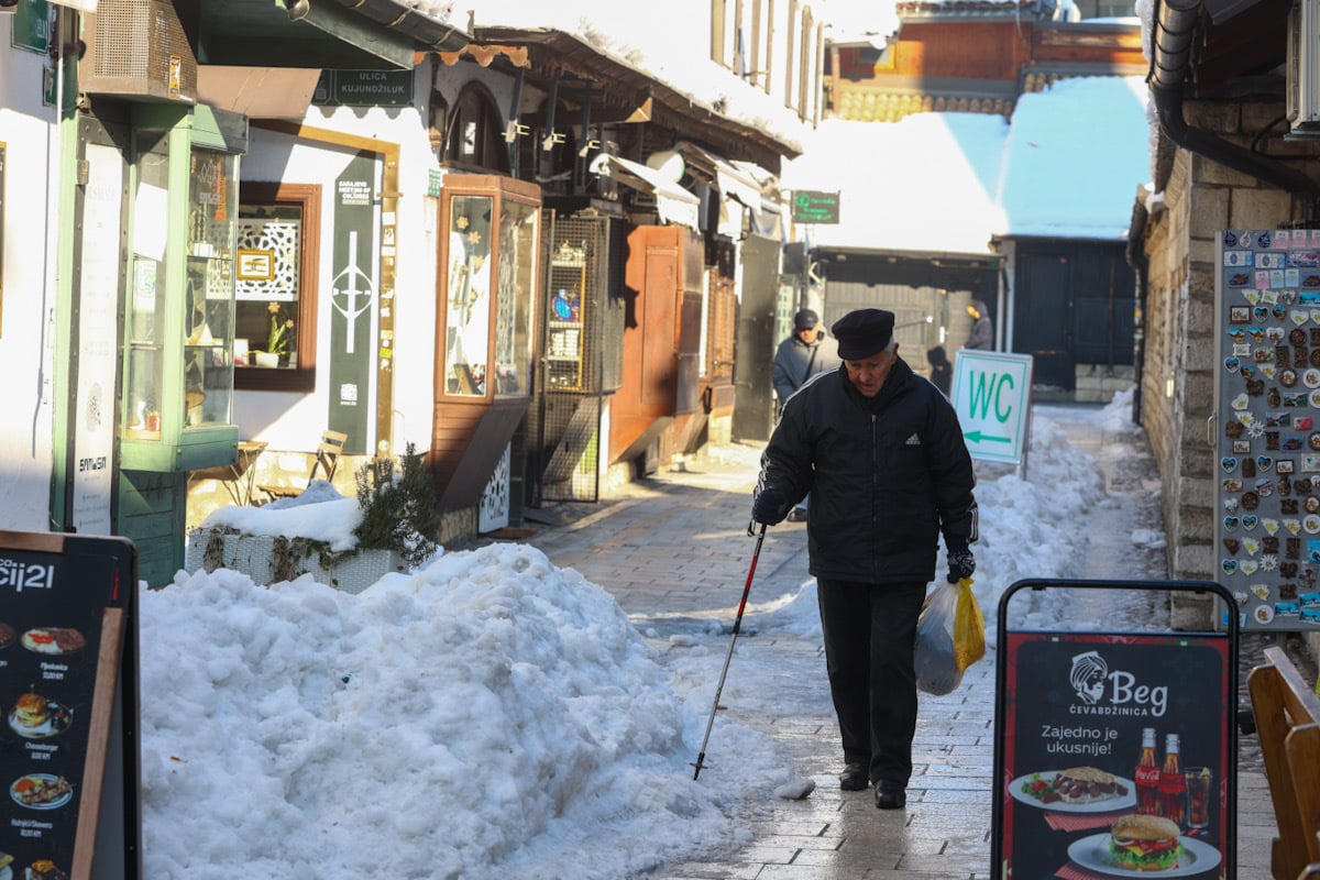 Hladno jutro u Sarajevu