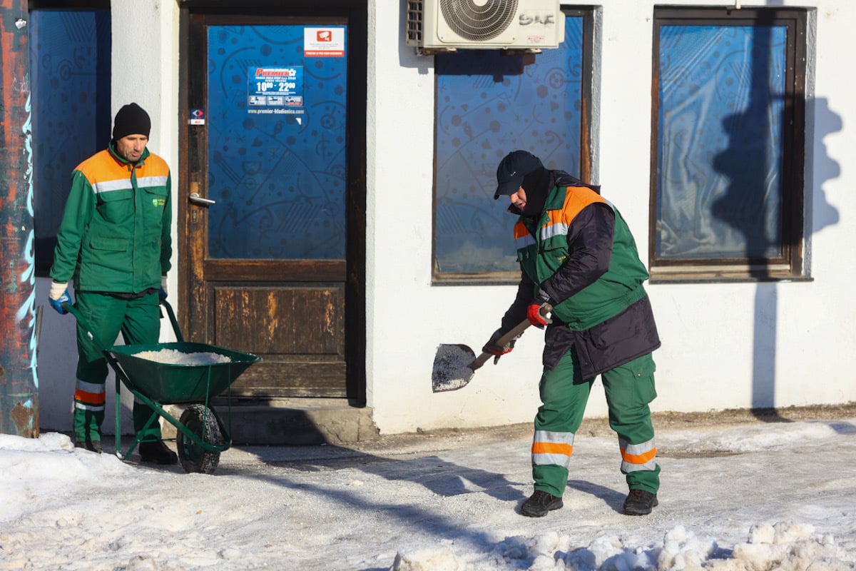 Hladno jutro u Sarajevu