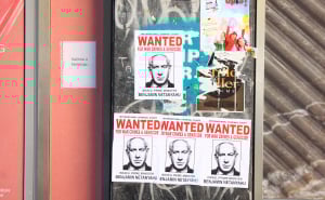 Foto: Dž. K. / Radiosarajevo.ba / Potjernica za Benjaminom Netanyahuom