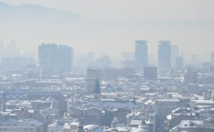 Foto: N. G. / Radiosarajevo.ba / Sunce i smog iznad Sarajeva