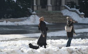 Foto: N. G. / Radiosarajevo.ba / Problemi sa snijegom u Sarajevu