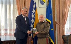 Foto: MO BiH / Oproštajna posjeta komandanta EUFOR-a