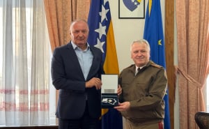 Foto: MO BiH / Oproštajna posjeta komandanta EUFOR-a