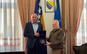 Foto: MO BiH / Oproštajna posjeta komandanta EUFOR-a