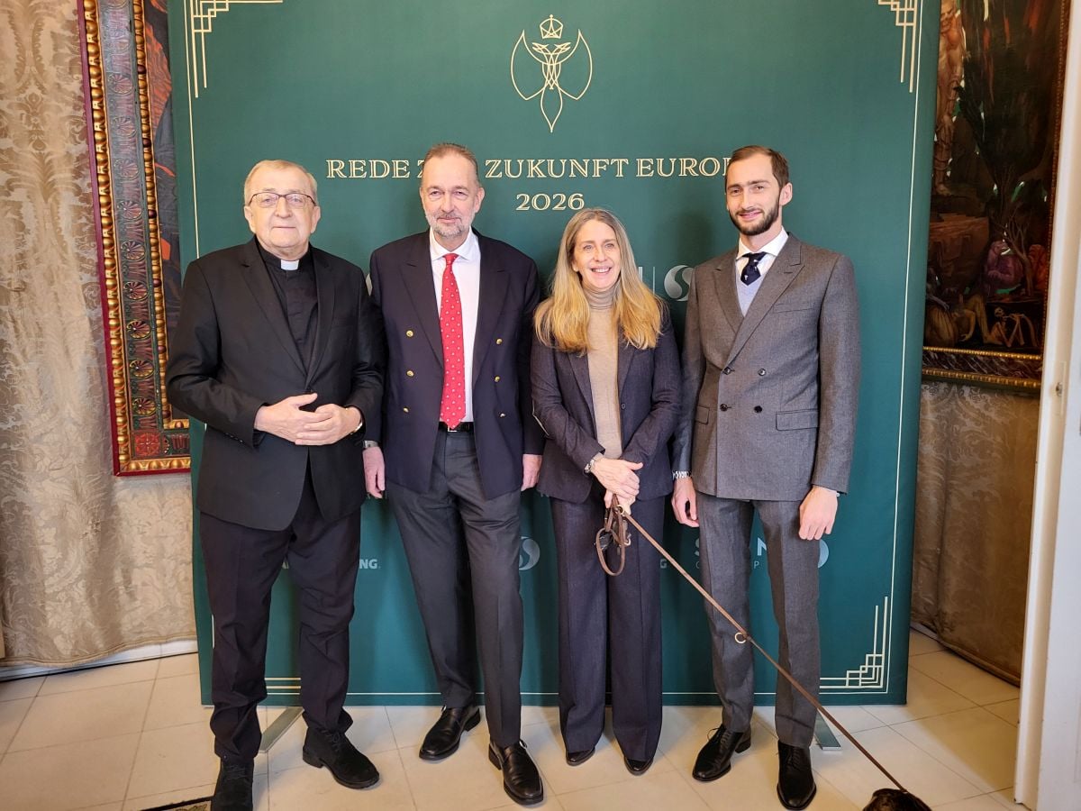 Franjo Topić na zatvorenoj matineji Karla von Habsburga u Beču