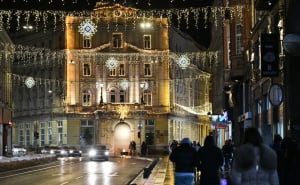 Foto: A. K. / Radiosarajevo.ba / Noćna šetnja Sarajevom