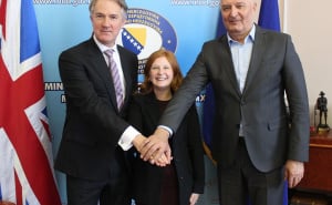 Foto: Ministarstvo odbrane BiH / Sastanak Heleza i Reillyja