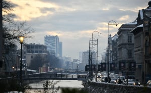 Foto: A. K. / Radiosarajevo.ba / Zalazak sunca u Sarajevu