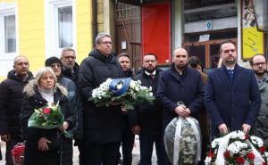 Foto: Dž.K. / Radiosarajevo.ba / Obilježavanje godišnjice masakra u Isevića sokaku