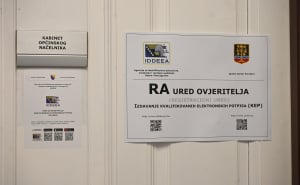Foto: N.G./Radiosarajevo.ba / Otvoren Registracioni ured ovjeritelja IDDEEA u Općini Centar