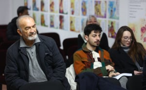 Foto: Dž. K. / Radiosarajevo.ba / Ljubomir Ljubo Pavlović, promocija knjige