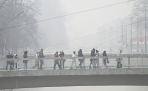 Foto: N. G. / Radiosarajevo.ba / Zagađen zrak u Sarajevu