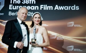 Foto: EPA - EFE / Stellan Skarsgard i Renate Reinsve