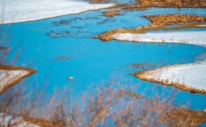 Foto: Boris Trogrančić / Šuica i Galečki most u ledu u objektivu Borisa Trogrančića