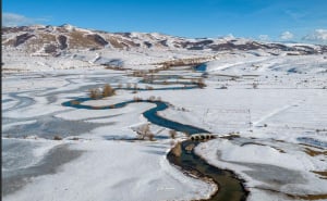Foto: Boris Trogrančić / Šuica i Galečki most u ledu u objektivu Borisa Trogrančića
