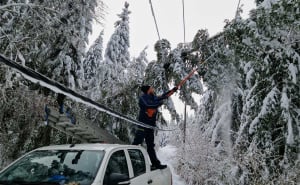 Foto: Elektroprivreda BiH / Brojni kvarovi na mreži