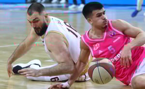 Foto: Dž. K. / Radiosarajevo.ba / KK Bosna - KK Mega Basket