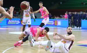 Foto: Dž. K. / Radiosarajevo.ba / KK Bosna - KK Mega Basket