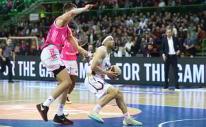 Foto: Dž. K. / Radiosarajevo.ba / KK Bosna - KK Mega Basket