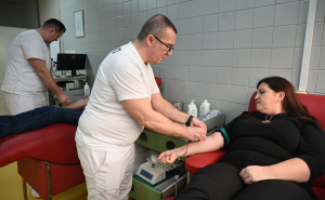 Foto: N. G. / Radiosarajevo.ba / Akcija darivanja krvi