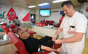 Foto: N. G. / Radiosarajevo.ba / Akcija darivanja krvi