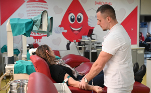 Foto: N. G. / Radiosarajevo.ba / Akcija darivanja krvi