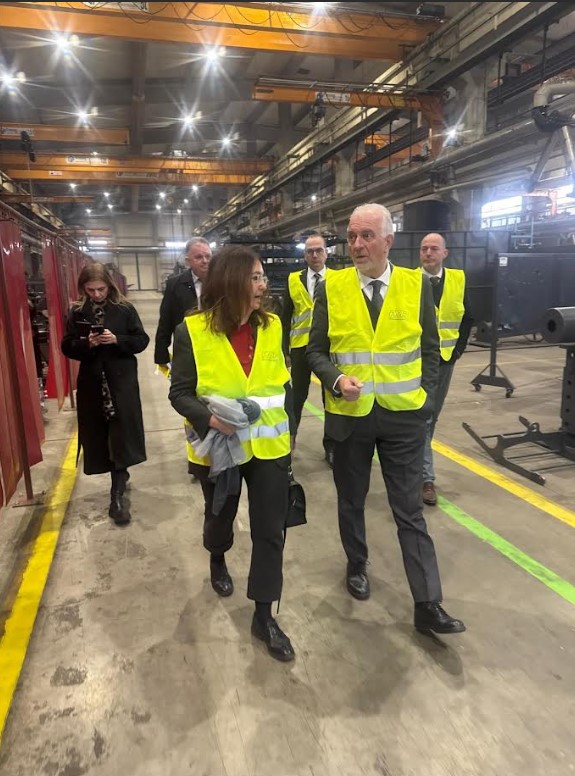 Posjeta italijanske ambasadorice Sarah Castellani pogonima kompanije PMP