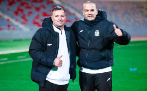 Foto: Al Faisaly FC / Denis Ćorić i Gradimir Crnogorac